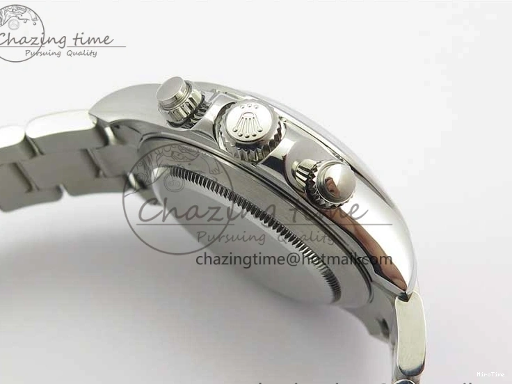 MiroTime 0116 Vibrant Daytona 116520 SS Noob 1:1 Best Edition Black Dial On SS Bracelet A 2987